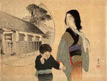 Kuchi-e. - Tomioka Eisen (1864 – 1905) - Japan
