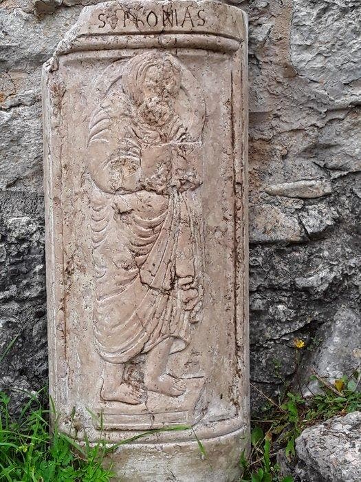 sculptuur, Sophronia - 82 cm - Marmer, Antiek en Kunst, Curiosa en Brocante