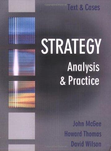 Strategy 9780077107062 John Mcgee, Verzenden, Gelezen, John Mcgee