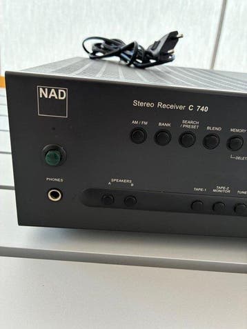 NAD - C 740 Solid state stereo receiver