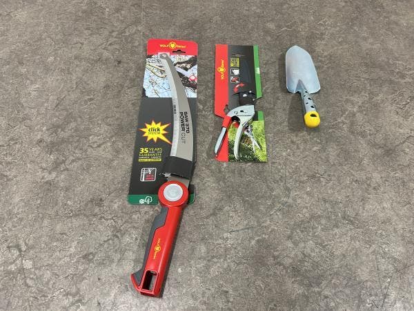 Veiling - Wolf-Garten tuingereedschap set 3-delig, Tuin en Terras, Hand-tuingereedschap