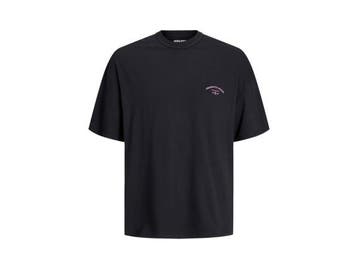 Veiling - Jack &amp; Jones Santorini Oversize Fit Tee Zwart