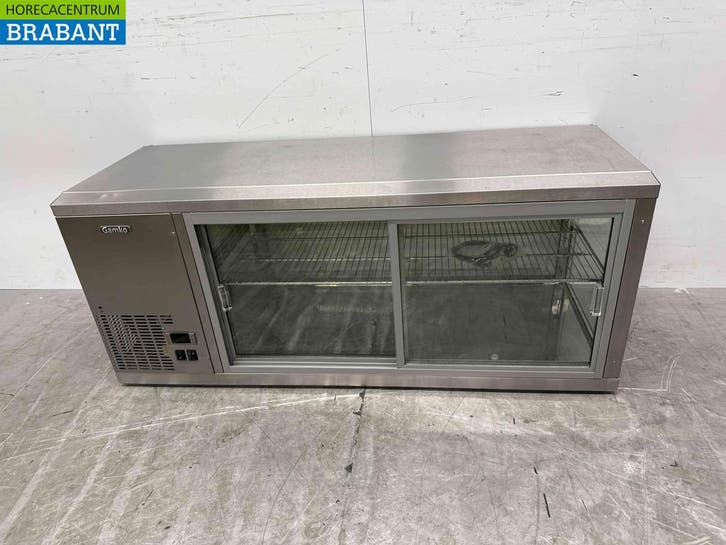 Gamko en acier inoxydable Vitrine réfrigérée Vitrine à, Zakelijke goederen, Horeca | Keukenapparatuur, Verzenden