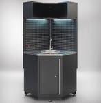 Datona Werkplaatsinrichting PREMIUM hoekwerkbank met RVS, Ophalen of Verzenden, Nieuw