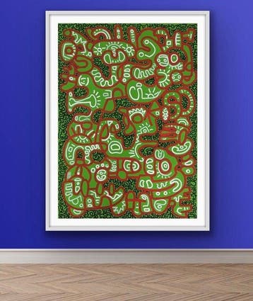 Frantisek Florian - KOSKO-MO XL, Antiek en Kunst, Kunst | Schilderijen | Modern