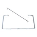 Kunststof bevestigingsbeugel voor kanaal 220 x 90mm, Verzenden