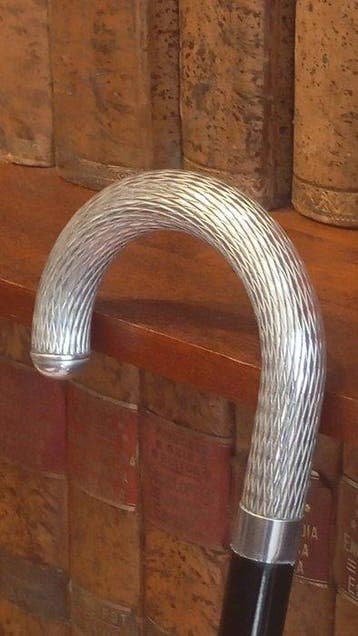 Wandelstok - .800 zilver - 1880–1920