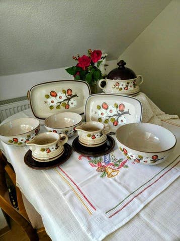 Vintage Winterling Bavaria „Karina“ Servierset (10 Teile) –