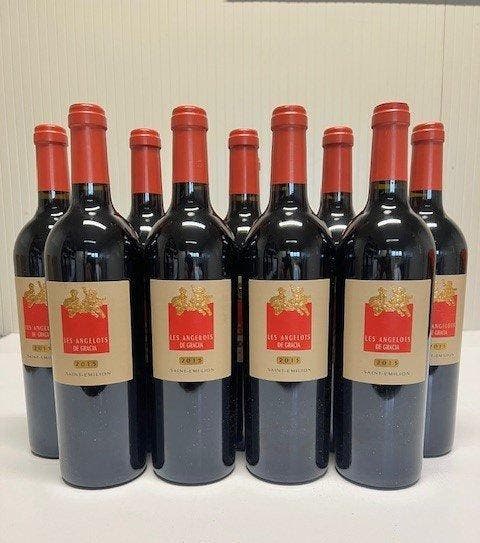 2015 Les Angelots de Chateau Gracia - Saint-Émilion Grand, Verzamelen, Wijnen