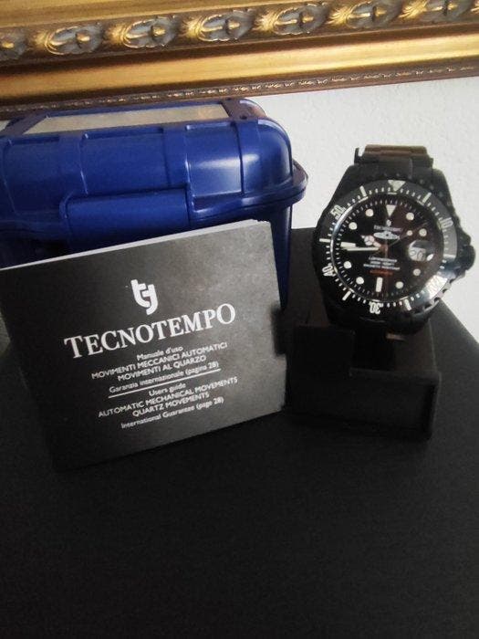 Tecnotempo - Automatic Diver 2000M White Submarine -, Bijoux, Sacs & Beauté, Montres | Hommes