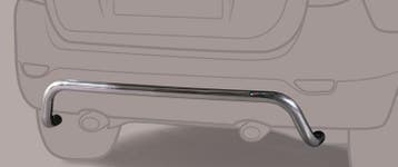 Rear Bar | geschikt voor Mitsubishi | Pajero Pinin 00-04 3d, Verzenden