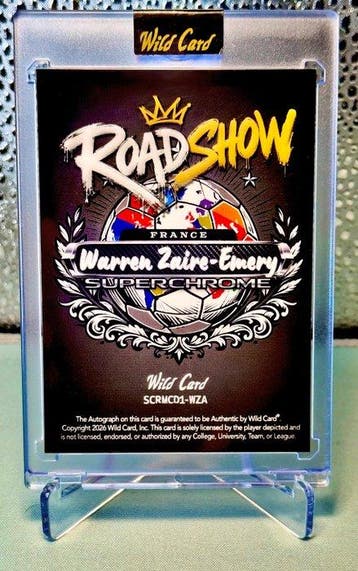 2026 Wild Card Road Show Mexico City Warren Zaire-Emery 1/1