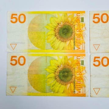 Nederland. - 4 x 50 Gulden 1982 - PL83 (Zonder minimumprijs)