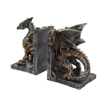Boekensteunen - Hars - Dragon - steampunk