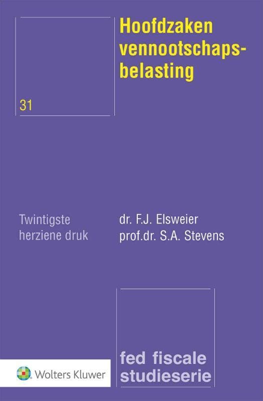 Hoofdzaken vennootschapsbelasting 9789013179231, Livres, Science, Envoi