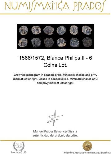 . Koningrijk Castilië Philip II (AD 247-249). Blanca