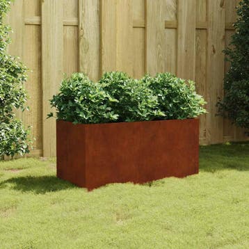 vidaXL Plantenbak 80x40x40 cm cortenstaal, Verzenden, Nieuw