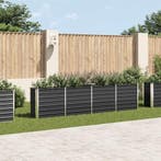 vidaXL Plantenbak verhoogd 320x40x77 cm gegalvaniseerd staal, Verzenden, Nieuw