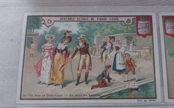 France - Liebig S 752 - La Vie sous le Directoire - Rare, Gelopen