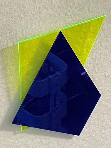 Wolfgang Kleinöder - Överlägg #Blå_Fluorescerande, Antiek en Kunst