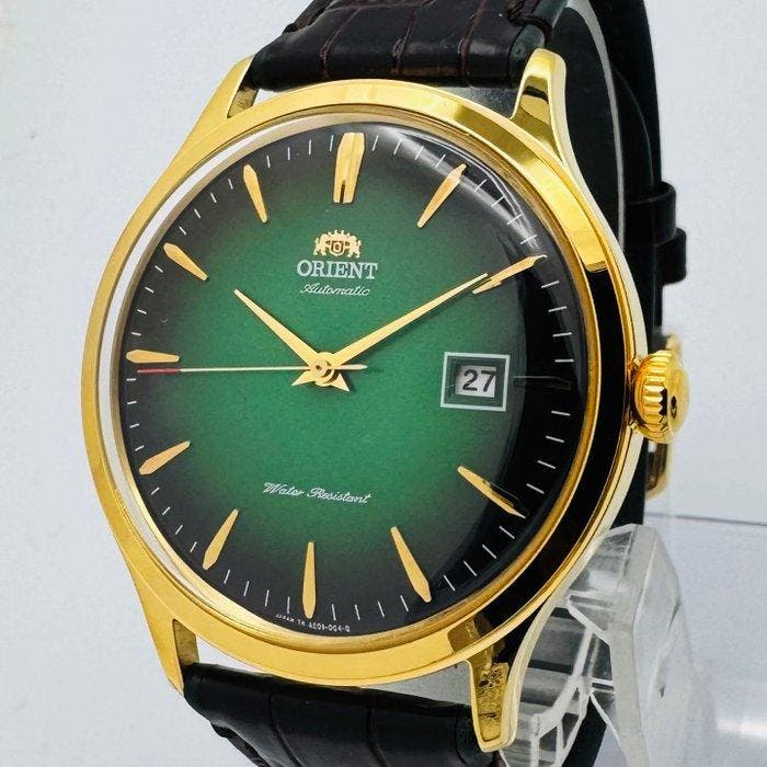 Orient - Bambino Emerald Green Dial-JDM Spirit - Zonder, Handtassen en Accessoires, Horloges | Heren