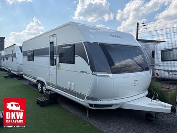 HOBBY Prestige 660 WFC - NIEUW - EINDEREEKS, Caravanes & Camping, Reservewiel