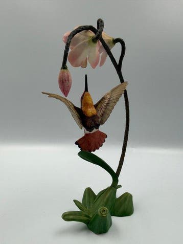 Franklin Mint – Topaz Ruby and Orchid – The Hummingbirds,