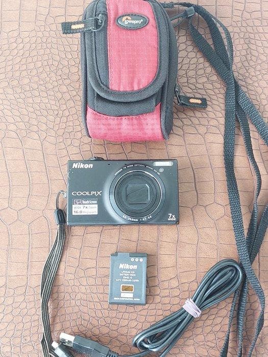 Nikon COOLPIX S6100 Digitale camera, Audio, Tv en Foto, Fotocamera's Digitaal