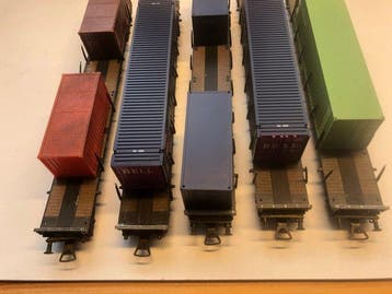Roco, Röwa H0 - Wagon de marchandises pour trains miniatures