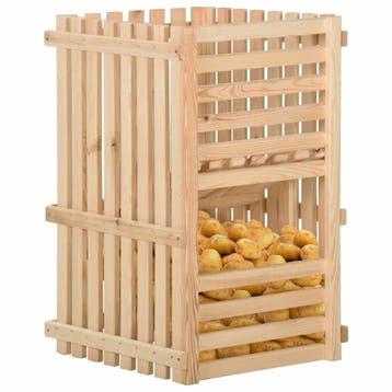 vidaXL Aardappelkist 50x50x80 cm massief grenenhout, Doe-het-zelf en Bouw, Verzenden, Nieuw