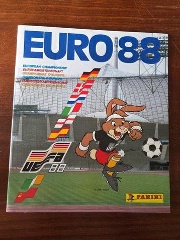 Panini Euro 88 - No writing - Free shipping, no RP! Marco, Nieuw