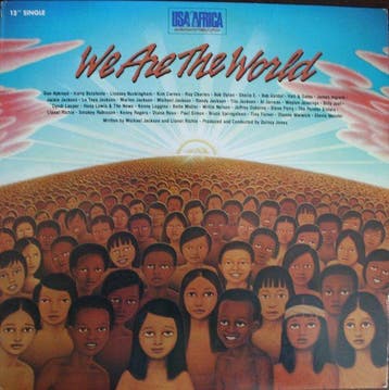USA For Africa - We Are The World, Verzenden, Gebruikt