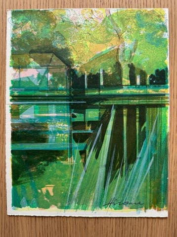 Camille Hilaire (1916-2004) - La Maison du lac
