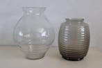Glasfabriek Leerdam - A.D. Copier - Vaas (2) - Glas - 2 x