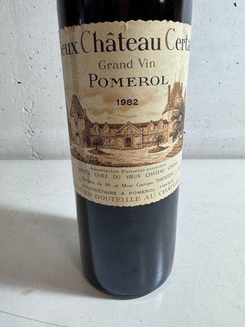 1982 Vieux Chateau Certan - Pomerol - 1 Bouteille (0,75 l), Verzamelen, Nieuw
