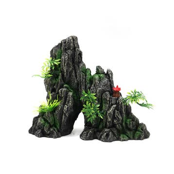 Rots met grot / Aquariumdecoratie As-299 (Hardscaping), Verzenden, Nieuw, Gevuld zeewateraquarium