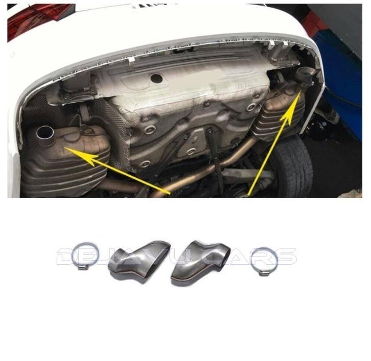 Uitlaat verbindingsbuizen voor ombouwen naar RS Look Diffuse, Auto diversen, Tuning en Styling, Ophalen of Verzenden