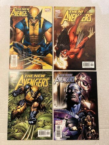 New Avengers (2005) 33 comics in Range # 3 to 63 + Annual! -, Livres
