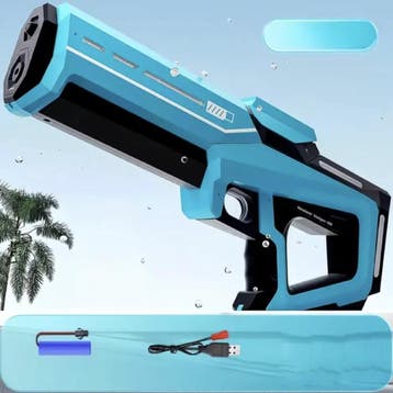 Elektrisch Waterpistool - Automatisch Vullen - 10m Afstand -, Verzenden