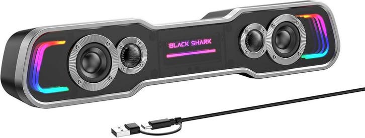 Black Shark PC Speaker USB-C | Tweede kansje | OP = OP, Informatique & Logiciels, Enceintes Pc, Envoi