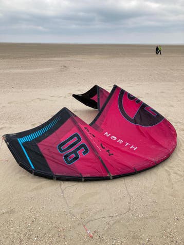 2025 North Reach Kite 6m, Watersport en Boten, Kitesurfen, Gebruikt, 6 m², Kite