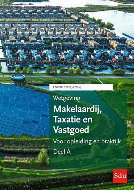 Wetgeving Makelaardij, Taxatie & Vastgoed / 2023-2024. Deel, Boeken, Wetenschap, Zo goed als nieuw, Verzenden