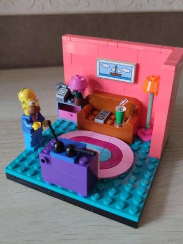 Lego Set - 6578424 - The Simpsons - Salon des Simpsons, Nieuw