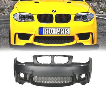 PARE CHOCS AVANT BMW E81 E87 E82 E88 04-13 LOOK 1M SRA, Autos : Pièces & Accessoires, Verzenden, Neuf