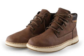 Skechers Laarzen in maat 41 Bruin, Kleding | Heren, Bruin, Verzenden, Overige typen, Zo goed als nieuw