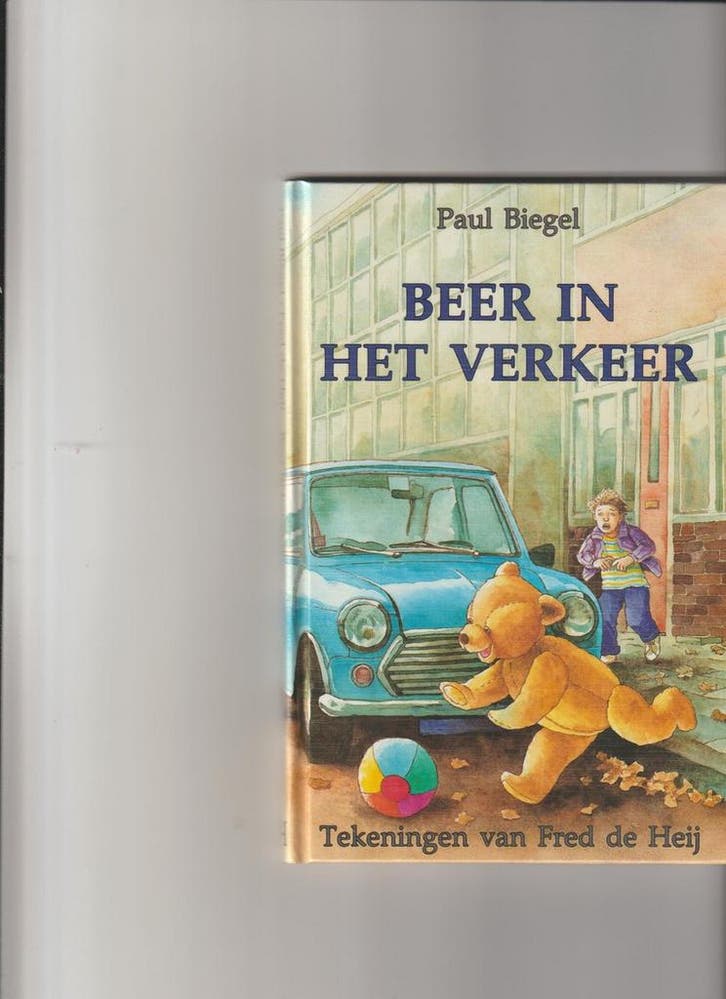 Beer in het verkeer 9789025106010 Biegel, Boeken, Kinderboeken | Baby's en Peuters, Zo goed als nieuw, Verzenden