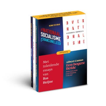 Bas Heijne: Drie Beroemde Essays Tegen Nationalisme | Nieuw, Verzenden, Nieuw, Bas Heijne; Menno Braak; George Orwell; Albert Camus