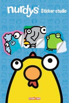 Nurdys : stickerboek / Nurdys 9789462776555 Gert Verhulst, Verzenden, Zo goed als nieuw, Gert Verhulst