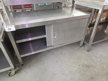 RVS wandkast