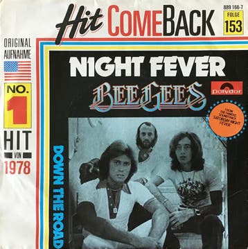 Bee Gees - Night Fever, Verzenden, Gebruikt